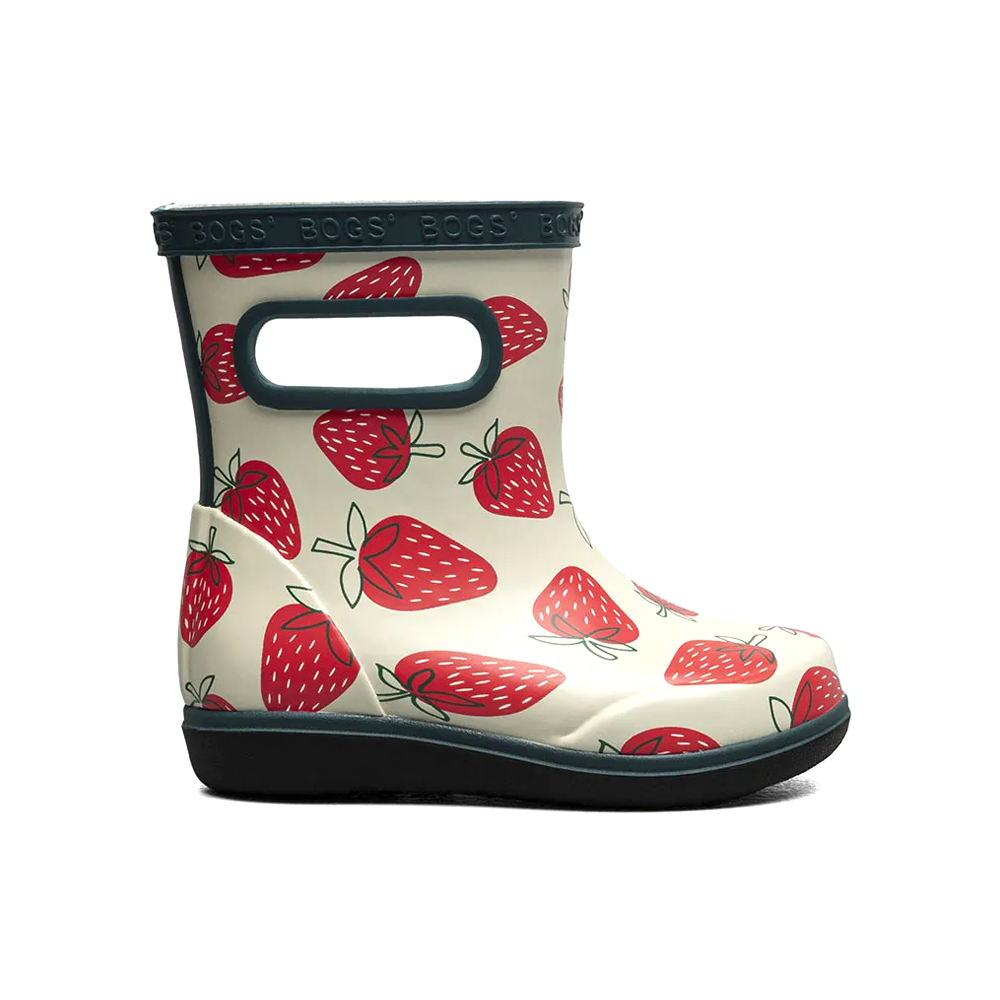 BOGS Kid's Rain Boots Skipper II Strawberries 24FW