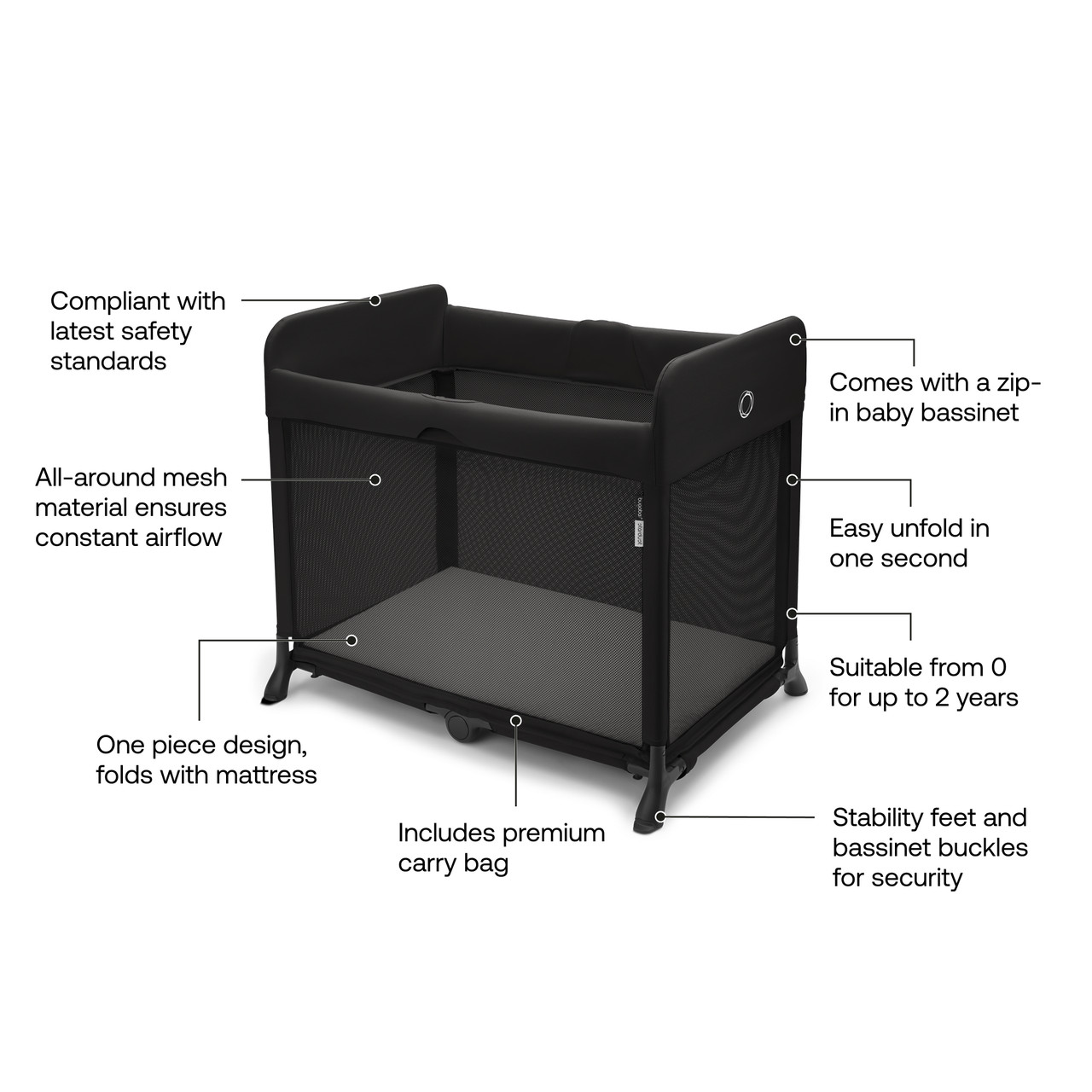Bugaboo Stardust Playard | BabySquare Canada