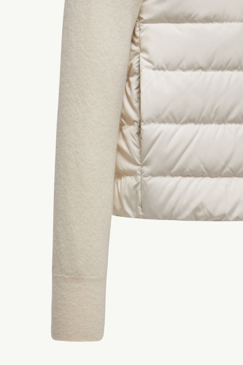 Moncler Cardigan Tricot Cream 25FW
