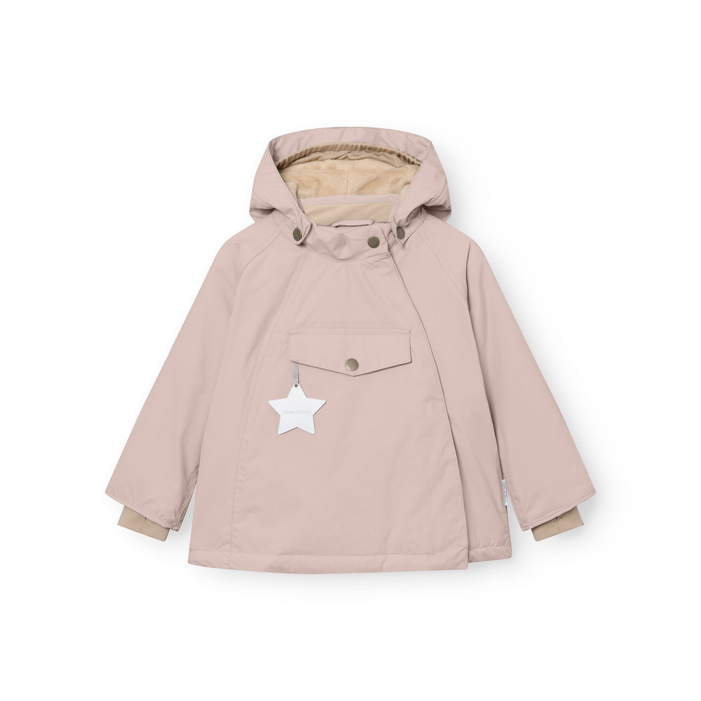 Mini A Ture Wang Fleece Lined Winter Jacket 25FW Cloudy Rose