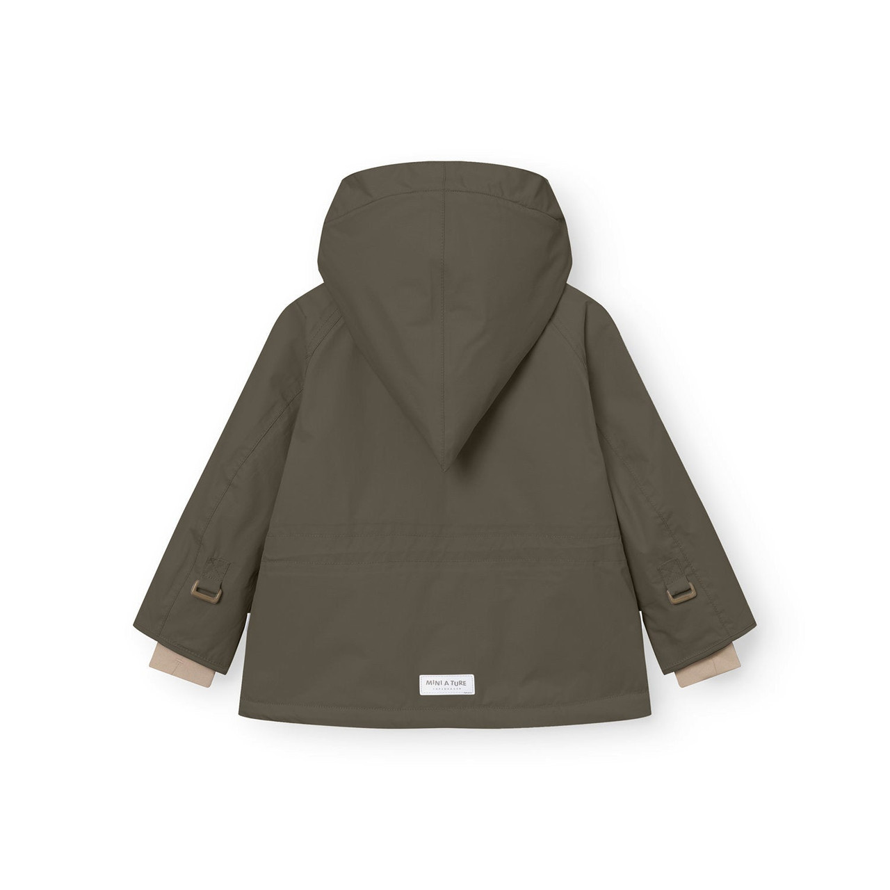 Mini A Ture Wang Fleece Lined Winter Jacket 25FW Tarmac Green