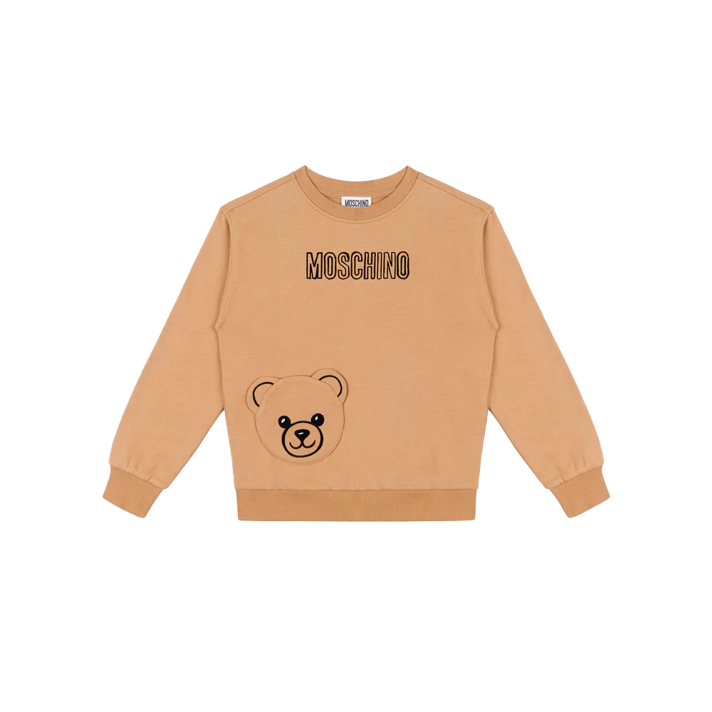 MOSCHINO トレーナー Moschino Sweatshirt Bear Brown