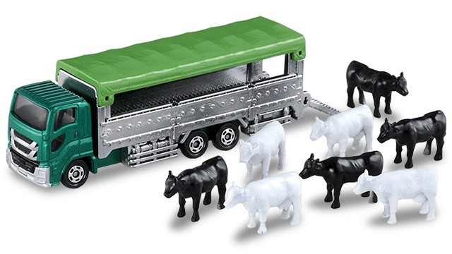 トミカ トラック改造（CATTLE TRANSPORTER） Takara Tomica Car 139 Cattle Transporter
