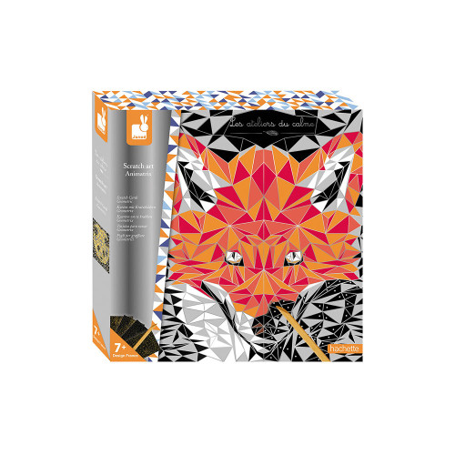 Janod Hachette Scratch Cards Animetrics 210000014206 Janod Hachette Scratch Cards Animetrics 210000014206