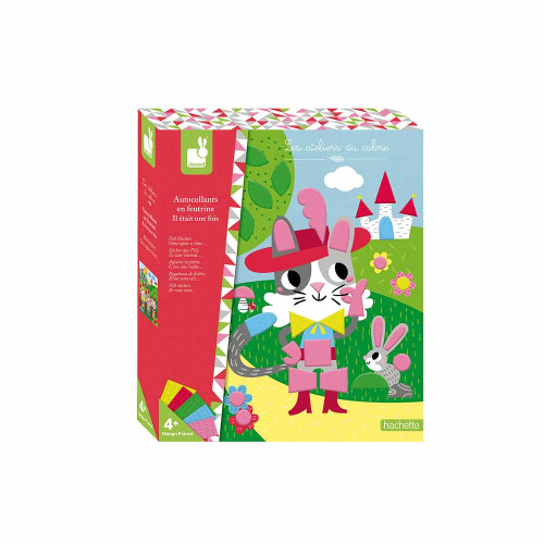 Janod Hachette Felt Stickers 210000014569 Janod Hachette Felt Stickers 210000014569