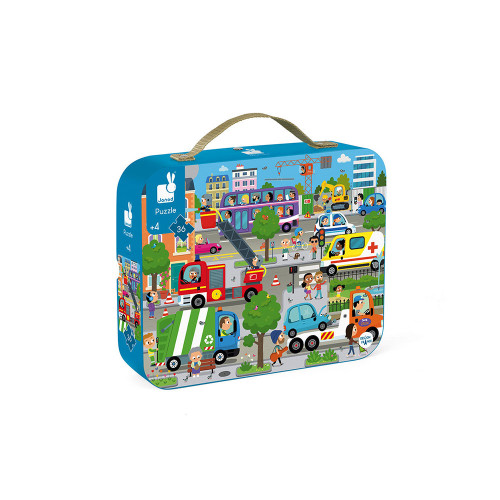 Janod Puzzle City 36pcs 210000015023 Janod Puzzle City 36pcs 210000015023