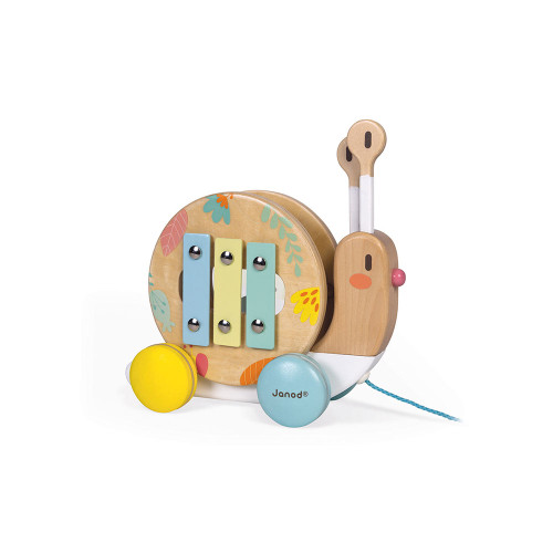 Janod Pull Along Snail 210000016402