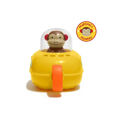 Skip Hop Zoo Pull & Go Monkey Submarine 210000000502 Skip Hop Zoo Pull & Go Monkey Submarine 210000000502