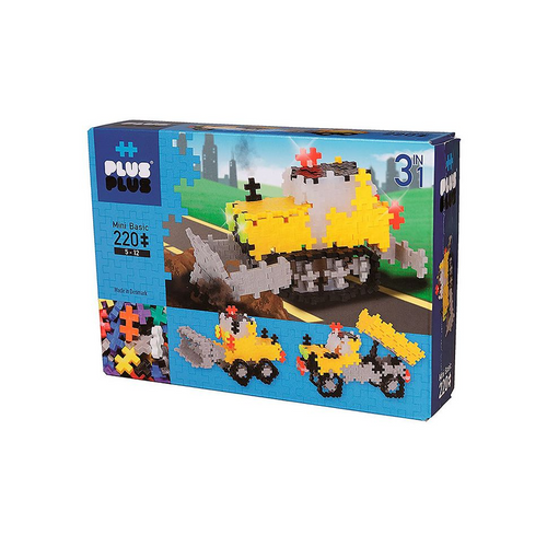 Plus-Plus 3in1 220PCS Construction/Roadwork 210000020667