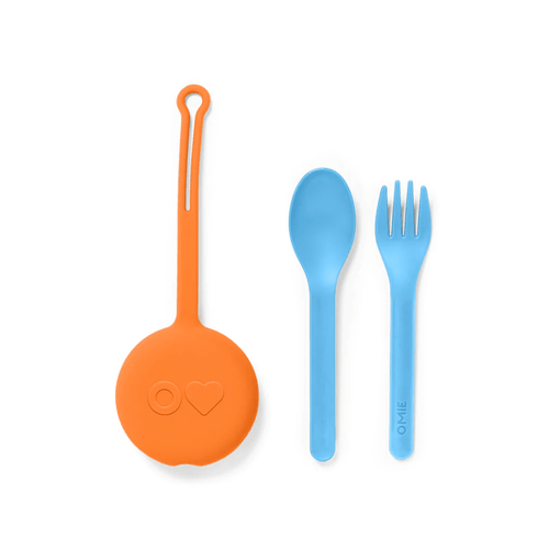 Loulou Lollipop Alligator Learning Spoon and Fork Set