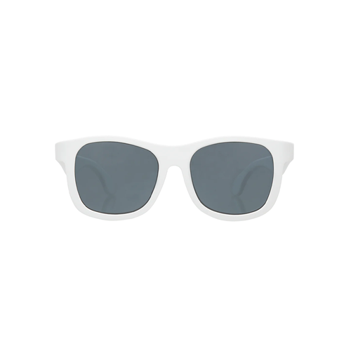 Babiators Limnited Navigator Sunglasses Wicked White - Ultra-stylish, well-made, and sun-safe for endless outdoor fun, these wayfarer shades are perfect for little adventurers on the go.