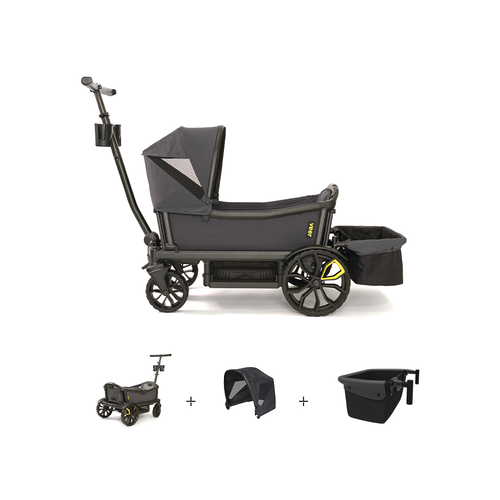 Veer Cruiser Bundle (Cruiser, Basket, Canopy) - Everything you need to start your adventure with Veer's most popular Cruiser + accessory bundle.