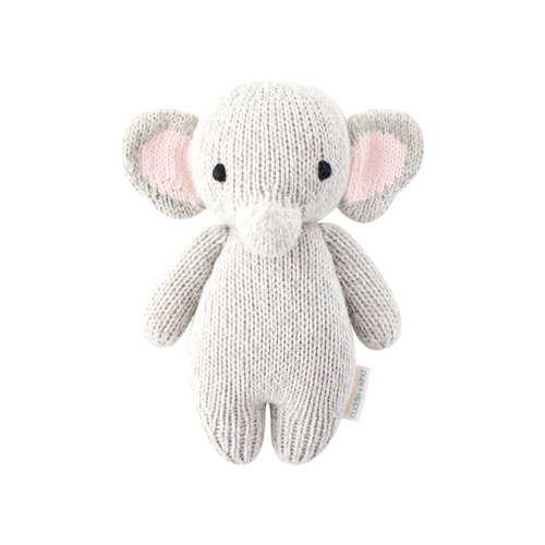 Cuddle + Kind Baby Elephant - Our hand-knit baby animals are the perfect way to start or grow your cuddle+kind collection. Every heirloom-quality baby animal is lovingly handcrafted from natural Peruvian cotton yarn, with carefully considered details. Cuddle + Kind Baby Elephant - Our hand-knit baby animals are the perfect way to start or grow your cuddle+kind collection. Every heirloom-quality baby animal is lovingly handcrafted from natural Peruvian cotton yarn, with carefully considered details.