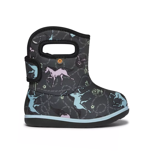BOGS Baby Bogs II Horses Dark 25SS - These boots have everything you need and nothing you don't. And we think that's what perfection is all about. Did we mention they'll keep you warm & dry no matter the weather?
