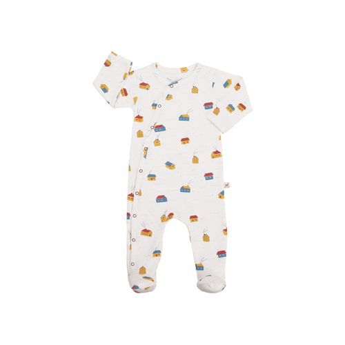 Red Caribou Baby Kimono Jumpsuit 24FW Colorbock - Our footed baby sleeper jumpsuits are crafted from our signature super-soft and durable Peruvian Organic Pima cotton fabric. Red Caribou Baby Kimono Jumpsuit 24FW Colorbock - Our footed baby sleeper jumpsuits are crafted from our signature super-soft and durable Peruvian Organic Pima cotton fabric.