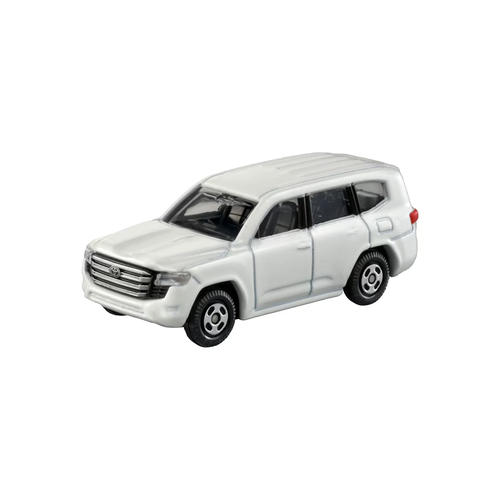 Takara Tomy Tomica Cars 38 Land Cruiser - The Toyota Land Cruiser is featured in the Tomica line-up, capturing the essence and ruggedness of the iconic SUV in a delightful miniature form.