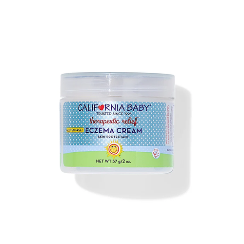 California Baby Eczema Cream 2 oz. - This powerful moisturizer relieves eczema flare ups with the help of organic, gluten-free colloidal oatmeal. Enriched with organic calendula extract and aloe vera to further soothe and hydrate irritated skin.