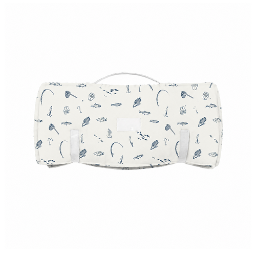 Gunamuna Nap Mat Fishing - Gunamuna believes that little ones should be comfy no matter where they sleep, so they created a super gushy soft bamboo version with a genius zipper design to keep those littles tucked in.