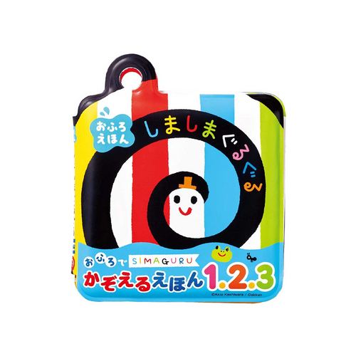 Anpanman's SM Bath Counting Book 1, 2, 3 - From Japan’s No.1 best-selling baby recognition book series Shima Shima Guruguru comes the Bath Counting Book 1, 2, 3 — a waterproof bath book designed to make learning numbers fun for babies and toddlers.