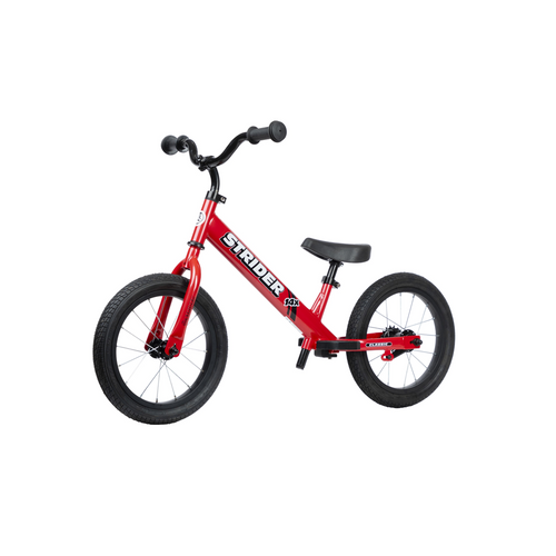 Strider 14x Classic Balance Bike Red - Kids from all over the world are learning how to ride on the 14x Sport.