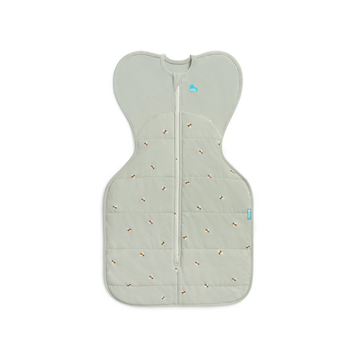 Love To Dream Swaddle Up Sleep Bag 2.5TOG Olive M - The multi-award winning zip-up swaddle that allows your baby to sleep in a more natural ARMS UP position.