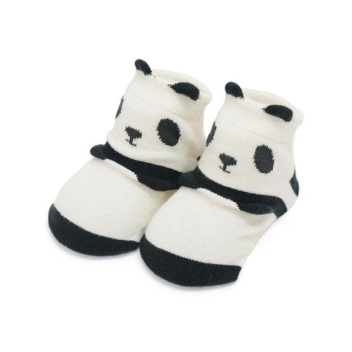 Stample Panda Cup Baby Socks XS - Cuteness overload in every tiny step — the Stample Panda Cup Baby Socks feature an adorable panda face design that brings smiles all around.