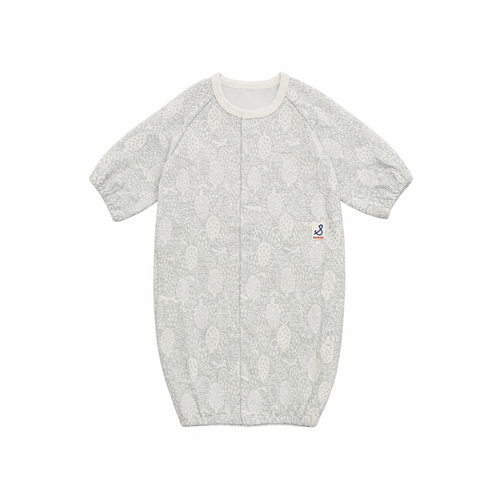 Stample Forest 2-Way Sleep Bag Grey 15 XS - Wrap your little one in softness with the Stample Forest 2-Way Sleep Bag, crafted from 100% cotton with a gentle jacquard forest pattern.