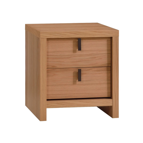 Natart Linea Nightstand - The Natart Linea Nightstand captures the refined simplicity of Scandinavian design, crafted with precision and care in Canada.