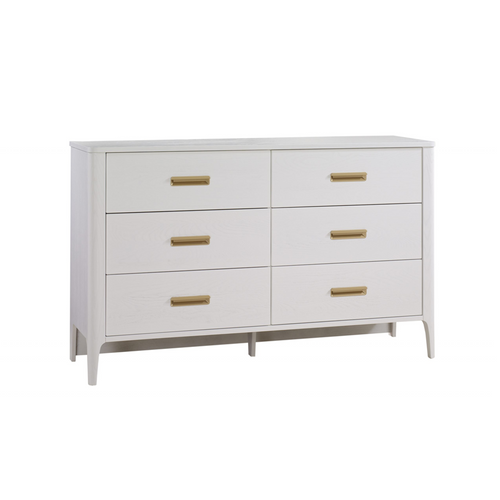 Natart Palo Double dresser - Natart's Palo Double Dresser Features 6 spacious drawers, this dresser offers ample storage for all your necessities.