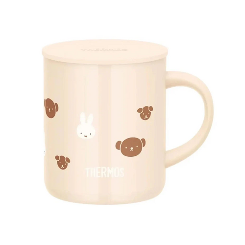 Thermos Vacuum Insulated Mug - Enjoy your favorite drinks in style with the Thermos Vacuum Insulated Mug (0.35L) — featuring adorable character designs like Miffy, Mickey Mouse, and Bear & Friends.