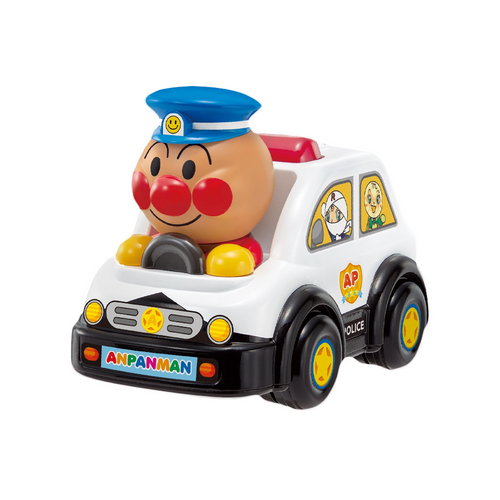Anpanman Talking Police Car - Join Anpanman and his friends on a fun patrol adventure with the Anpanman Talking Police Car!