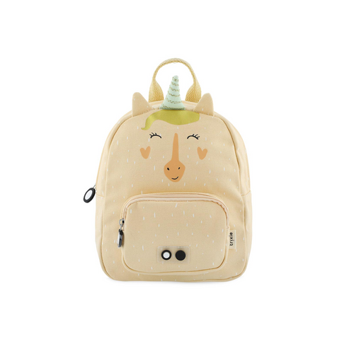 Trixie Backpack Small Mrs. Unicorn - This fun animal backpack is the perfect companion for every little one. It has all the important features bundled up in a little backpack!