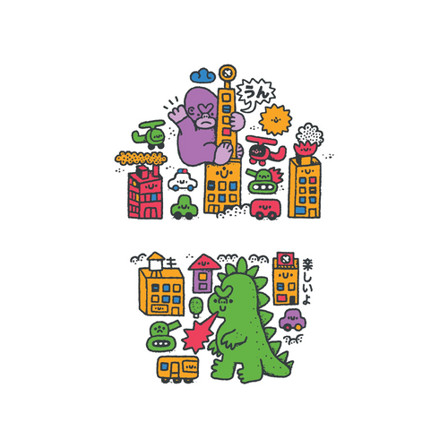 Tony Ray Full Sleeve Tattoo Gods & Kings - Unleash the beasts. Rule the backyard. Go full monster mode.