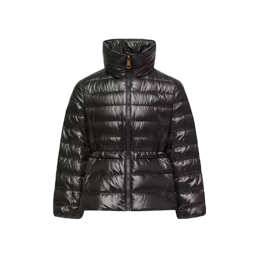 Moncler Fem Jacket 26SS Black - Designed to add a warm touch to a girl’s wardrobe, the Fem down jacket combines comfort with practicality.