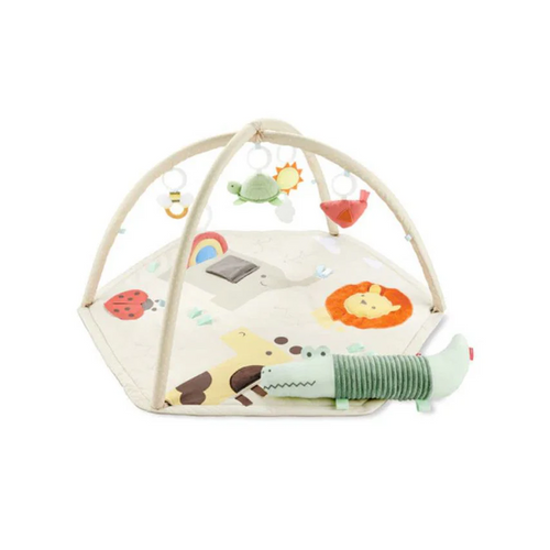 Skip Hop Geometric Wonders Play Gym - The Skip Hop Geometric Wonders Activity Gym is a stylish and engaging play space designed to support your baby’s sensory development from day one.