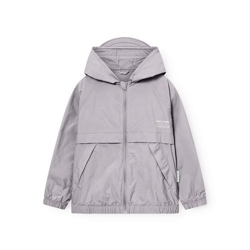 Mini a Ture Matasla Uv Jacket. Grs 26SS Purple - The material protects against the sun with UV50+, making the jacket perfect during both spring and summer as it provides the essential protection needed for sunny outdoor adventures.