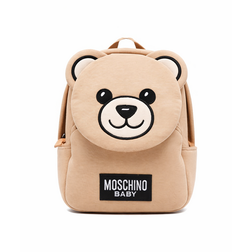 Moschino Baby Backpack Bear Brown - A stylish and practical everyday essential.