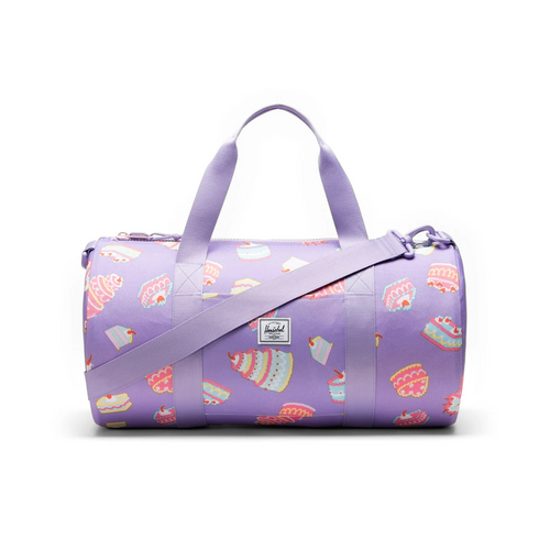 Herschel Classic Duffle Little Cake - Built with a front pocket and roomy interior, this classic duffle makes it easy for your little one to pack it all in on sleepovers, weekend trips and family vacations.