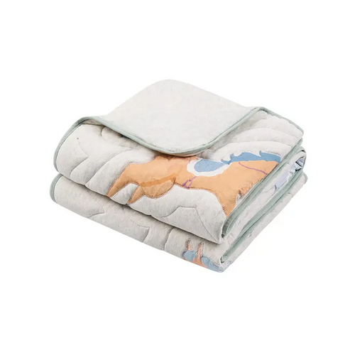 Nest Designs New Quilt - Cozy Blanket 26SS Pony Express S - Wrap your little one in cloud-like comfort with this embroidered quilted cozy blanket, designed for soft, breathable warmth in a perfectly cuddly size.