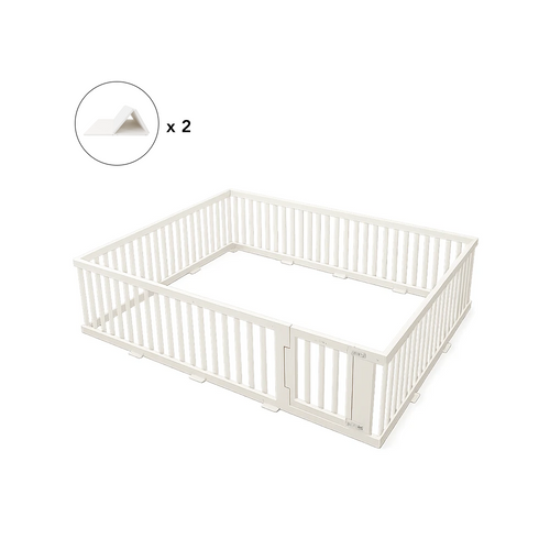 Ggumbi High-Guard Playpen Ivory 14P | 200x280 - The GGUMBI High-Guard Baby Room is thoughtfully designed to create a safe and flexible play area for your child.