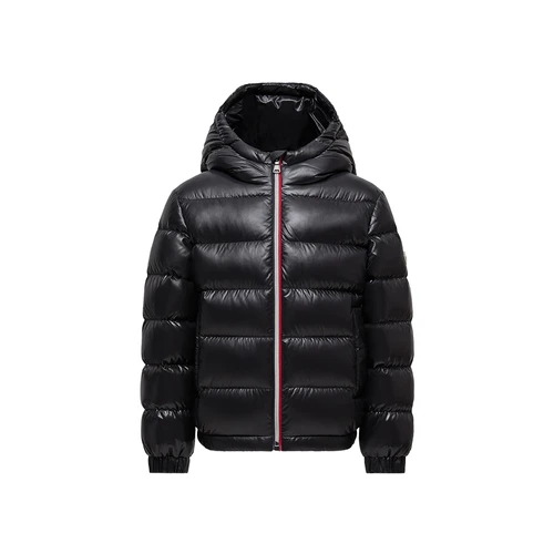 Moncler New Aubert Jacket Black 26FW - The New Aubert down jacket keeps little ones warm without weighing them down.