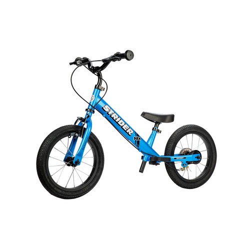 Strider 14x Sport Hand Brake Balance Bike Blue - The Strider 14x is the perfect next step for kids ready to transition from balance to pedal riding.