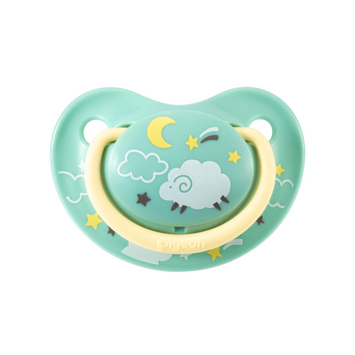 Pigeon Pacifier Fun 3-6/M Sheep Pattern - The Pigeon Pacifier Fun is designed to gently soothe babies while supporting healthy oral development.