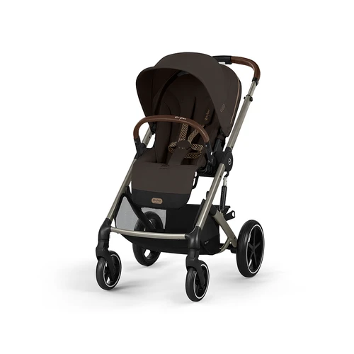Cybex Balios S Lux Stroller Chocolate Brown - Live city life to the max with the BALIOS S LUX, giving you all the flexibility and luxurious comfort you and your child could wish for from day one.