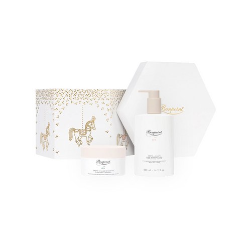 Bonpoint Gift Set – Sensitive Face Cream & Cleansing Cream - Discover a gentle Bonpoint skincare gift set designed for the whole family.