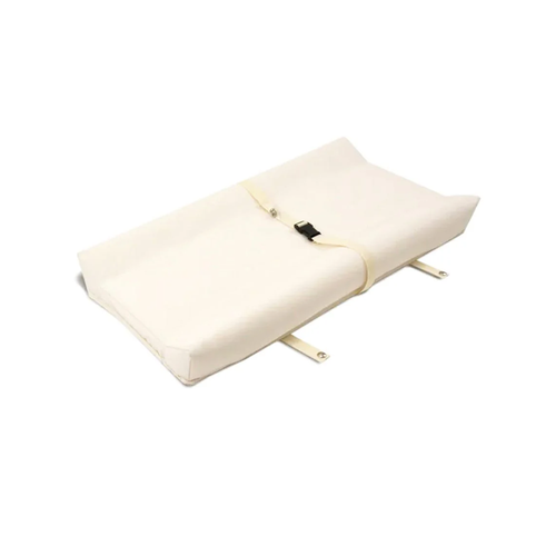 Naturepedic Organic Cotton Changing Table Pad 16.5x31.5x4 - Naturepedic’s Organic Changing Table Pad pairs a contoured core with a soft-to-the-touch, GOTS-certified organic cotton layer where Baby rests.