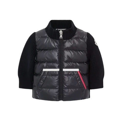 Moncler Knitwear Cardigan 26FW Navy - The Moncler Knitwear Cardigan combines the warmth of a down-filled outer layer with the comfort of classic knitwear.