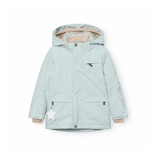 Mini A Ture Matvestyn Winter Jacket. Blue 26FW - Classic MINI A TURE ski jacket in a simple design with 10-year guarantee. Windproof, waterproof and breathable. The jacket has a snow catcher inside to prevent the snow from coming in.