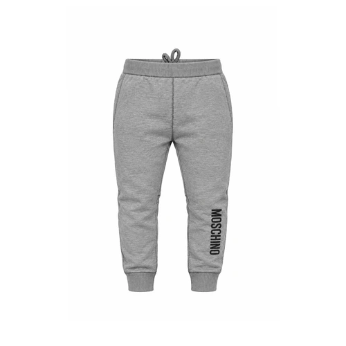 Moschino Sweatpants Carryover Grisette 26FW - Add a touch of designer style to your little one's everyday wardrobe with the Moschino Sweatpants Carryover in Grisette.