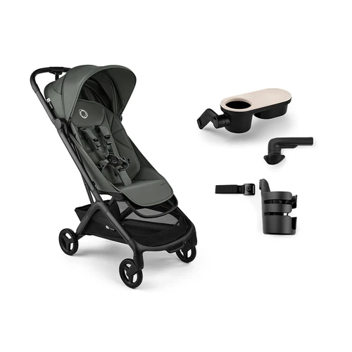 Bugaboo Butterfly 2 Plus Snack Essentials Bundle - The Bugaboo Butterfly 2 Plus Essentials Bundle combines an ultra-compact travel stroller with everyday accessories to make outings easier.